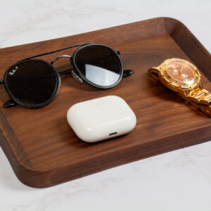 Contoured Walnut Tray