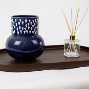 Oval Shaped Walnut Tray