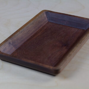 Black Walnut Small Catch All Tray