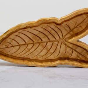 Alocasia Bambino Leaf Maple Tray