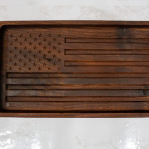 American Flag Catch-all Tray